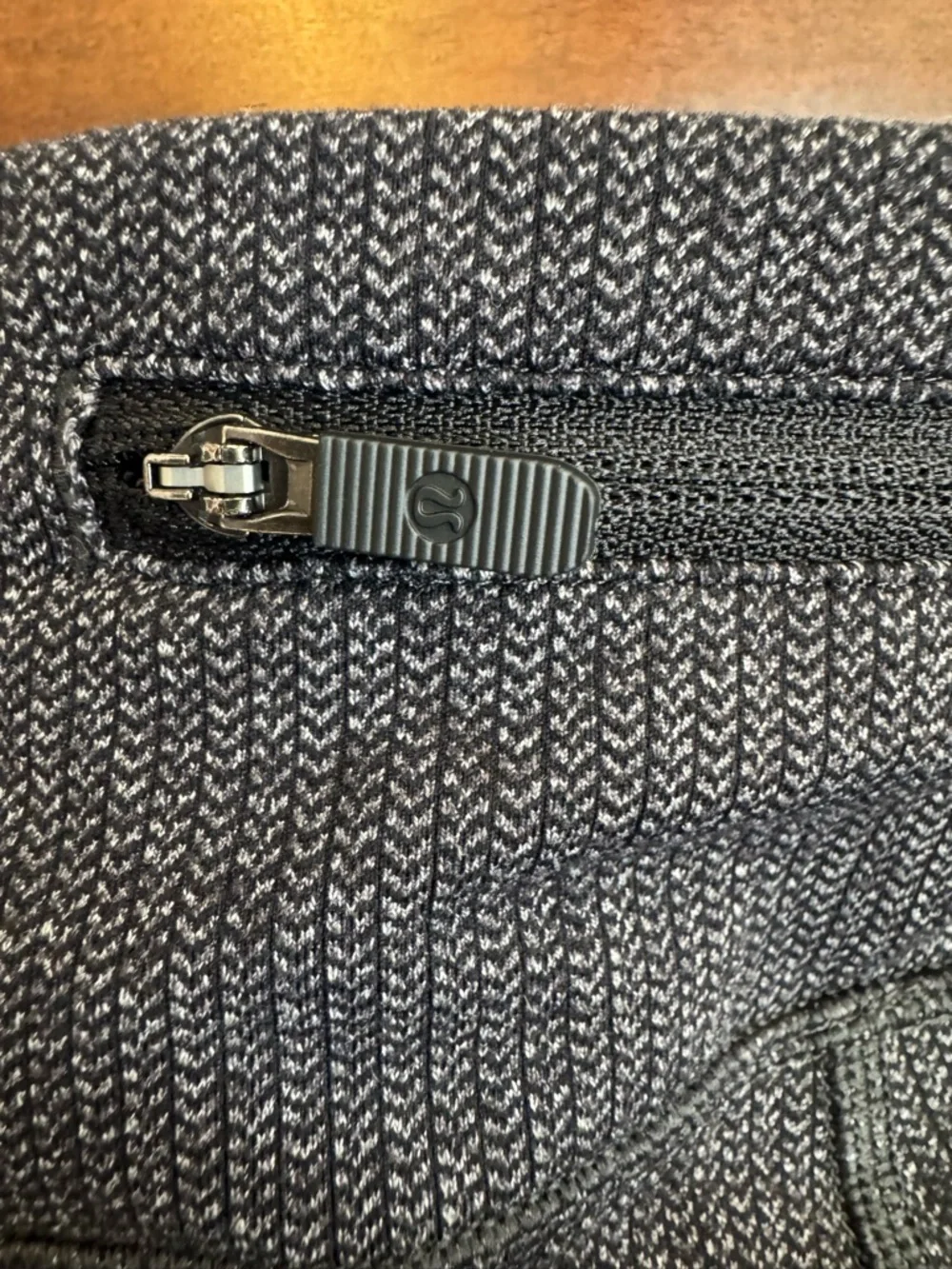 Lululemon Speed Up Tight 8 Gray Textured Luxtreme‎ Pocket Leggings